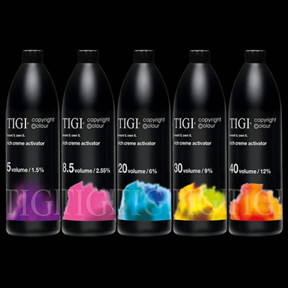 TIGI professional salon hair color Activator